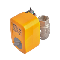 Кран с электроприводом 3/4"  KR-1502-5/12V/Brass (KR5878)
